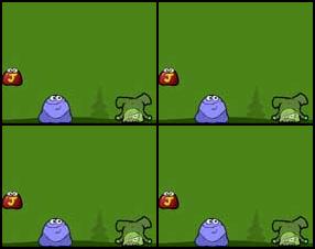 Jumping in imponderability is one of the favorite activities of aliens. Help the fat guy to catch and pull his friend. Collect bonuses to improve the abilities of the alien. Use arrow keys to control the game. P – pause. M – mute. Space bar – play.