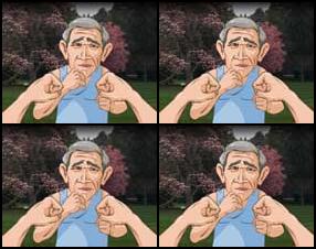 Хотите в лице Джорджа Буша побоксировать с Джоном Керри на фоне белого дома? Эта незамысловатая игра как раз для Вас. Управление клавишами со стрелками, пробел - блок.