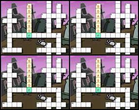 In this creepy crossword you will have to answer really monstrous questions. You will solve this puzzle only if you have a really creative mind and a nice sense of humor. Double – click on the first square of a word to toggle between down and across.