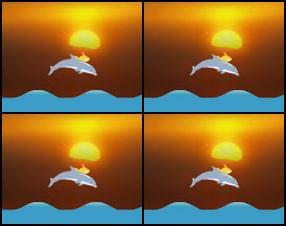 Собери как можно больше очков за две минуты. Окунись с дельфином в глуб морской пучины, чтобы как можно стремительней вынырнуть из нее. Удачные прыжки улучшают скорость и дальнейшие результаты. Передвижение стрелками или клавишами W, A, S, D. В игре можно узнать о дополнительных функциях.