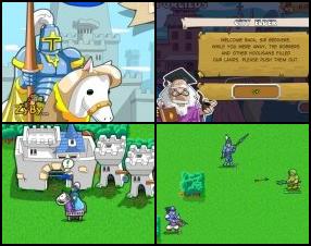In this flash game you have to help your hero to protect his kingdom from all enemies. Ride around, collect treasures, fight against enemies, buy new weapons and expand your army and do many other things.