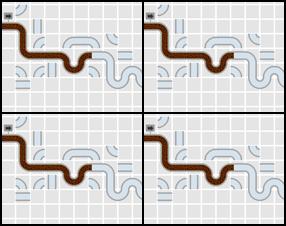Help Joe fix the pipes before time runs out. Left click on a title to rotate it clockwise. Connect the title pieces to form a single path from the starting point to the exit. Remember - there is more than one path! :)