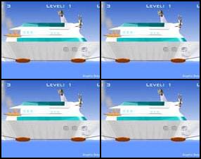 The ship is on fire and you must try to catch all the passengers that are jumping from it. Use your saving boats to catch all the people, but mind that each of them can move on a certain part of the screen. Use arrow keys to control the boats.
