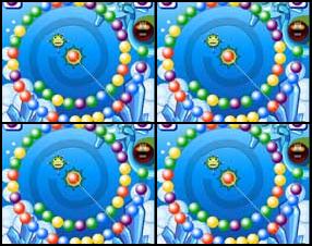 Your task is to eliminate all the balls rolling on screen before they reach the skull by grouping 3 or more balls of the same color – then they will vanish. Use your mouse to aim and shoot. Be careful and have fun!
