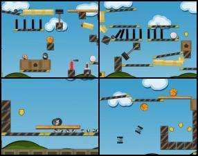 If you know fantastic PC game The Incredible Machine you're going to love this game. Use various items to solve simple and difficult puzzles. Guide balls to the Arrow marked areas to pass the level. Use Mouse to place and rotate objects.
