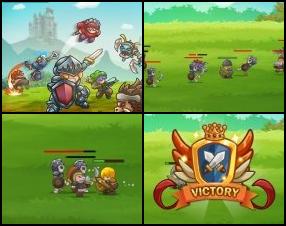 Your task is to help your heroes to fight against enemies. Level by level you'll be upgraded with new buddies and weapons. Use Arrows to move, Z X C for attacking, blocking and special.