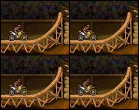Rev up your bike, bust a few hellacious tricks, and catch some fatty air! In motocross you race through 9 different tracks each with their own obstacles and difficulties. Your mission is to successfully land as many tricks as you can and score high. The more complicated and the longer you hold a trick the more points you get.