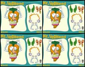 Make a real Mr Veghead from many different vegetables. You have many details, components and ingredients to choose from. In the end of the game you can make the head dance, turn around, etc.