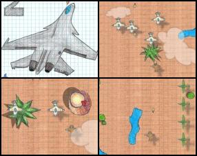 Your task to destroy all enemy planes that get in your way. After each successful shoot enemy plane leaves behind some money. Pick it up and use it on upgrades. Use mouse to move and shoot with your plane. Press Space to drop bomb.