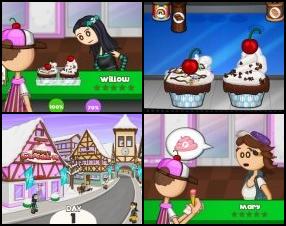 Papa's Cupcake Bake & Sweet Shop: Jogar grátis online no Reludi