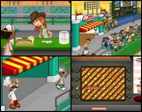 Another great version of Papas Dinning games series. This time you have to work at the hot dog and popcorn cafe at the baseball stadium. Take orders and give your customers what they want. Game is similar to every other Papas games so follow tutorial for a first customer to learn how to play this game.