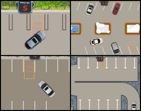 This is an old school car parking game. You can play in two different modes: Easy or Realistic. Use your arrow keys to control the car and park it at the right spot. Do not touch any objects in your way. Remember that you have to hurry up, because of time limitation.