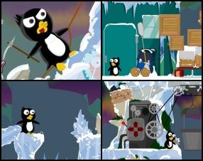 Помоги маленькому пингвину по имени Питер остановить глобальное потепление и спасти свой дом в Антарктиде. Используй все свои навыки и логику, чтобы провести Питера через Антарктиду и спасти планету. Мышкой кликай по предметам и объектам окружающей среды.