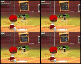 Try to hit the ball with your baseball bat as far, as you can in order to get more points for it. Use your mouse to move around and hit the ball. You have a limited amount of attempts, so try to prove yourself as a really good player.