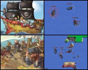Hey little pirate! How are you today? How about to destroy some enemy ships and take the loot from them? Go to port cities and trade your resources. Upgrade your ship and crew for better performance. Follow in-game tutorial to see how controls work in this game.