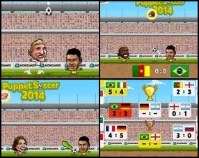 Select your favorite international football team and become the world champion. You'll see a lot of familiar faces in this game. It's really funny to play this one on one head based football game. Use arrows to move, Space to shoot.