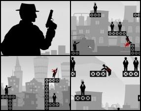 Kill everyone on the screen with your super bouncy bullets. Each bullet can bounce few times. In this part of the game levels are much more difficult. Just replay each level how many times you want. Use mouse to aim and fire.