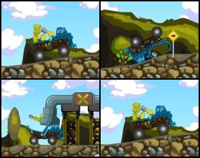 Rock Transporter game continues and here it is with new levels and upgrades. Your goal is to transport stones from point A to the point B. Try to deliver all rocks to from mining area to the sorting area to earn more money and spend it on cool upgrades for your truck. Use Arrow keys to move. Press R to restart level.