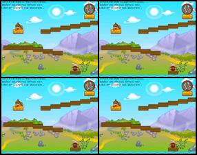 Your aim is to eliminate all evil roly poly balls. Don't hurt the friendly roly balls. Previously You've used cannons, this time you need to remove objects that will have effects on the other objects to free and destroy roly polys. Use mouse to click on shiny blocks to remove them. Press Space to reset the level. 30 levels to complete.