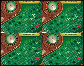 Dieses Online Spiel wird Ihnen von Roulette 888.com präsentiert.
Casino Roulette. Spiele deine Einsätze, indem du dir Zahlen aussuchst, den Chipwert festlegst und auf den Tisch klickst. Dann den schwarzen Knopf drücken, um das Rouletterad zu drehen. Versuche, soviel Geld wie möglich zu gewinnen.