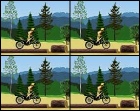 In this game select one of the vehicles and attack various stunt dirt bike courses. You have to surmount all the obstacles as soon as possible. Use arrow keys to control the game. P – pause. R – restart level.