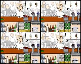 In this bar simulator you will have to serve cocktails and other drinks to your clients. Try to do it fast in order to make them feel happy, otherwise you will loose money or even clients. Be accurate and don’t drop the glasses on the floor.
