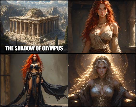 Dive into the very heart of legendary Olympia, the magnificent city where the mighty and powerful reside! Here, immortal gods and members of the royal family indulge their insatiable appetites in the most unimaginable ways. In this nest of sin and debauchery, a young woman named Philtra suddenly discovers that her life has been forever changed by the whims of the high elite. Trapped in a web of lust and intrigue, she becomes a pawn in the games of kings and gods. A path to greatness lies before her, but the price of her ambitions might be too high. Philtra must face the depth of her own forbidden desires and temptations. Will you help her decide what sacrifices she is willing to make in order to succeed?