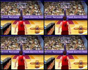 In this game a world-known basketball player is going to show his best results in scoring three-point throws. Press space bar to throw a ball, when the ball will be in the centre of the cross. Be careful and have fun!