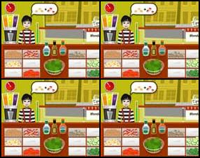Work as cook in the restaurant. Try to serve food to people as much as possible. For the most cash try to deliver dishes while the satisfaction meter is high. Use your mouse to control the game. Try not to make mistakes!