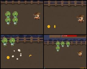 Your task is to stop all attacking zombies. To do that you have to use your boomerang to kill your enemies. Use Mouse to draw the lines for the boomerang. Mouse over coins and use earned money for cool upgrades.