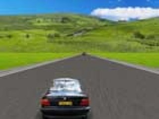 Action driving game