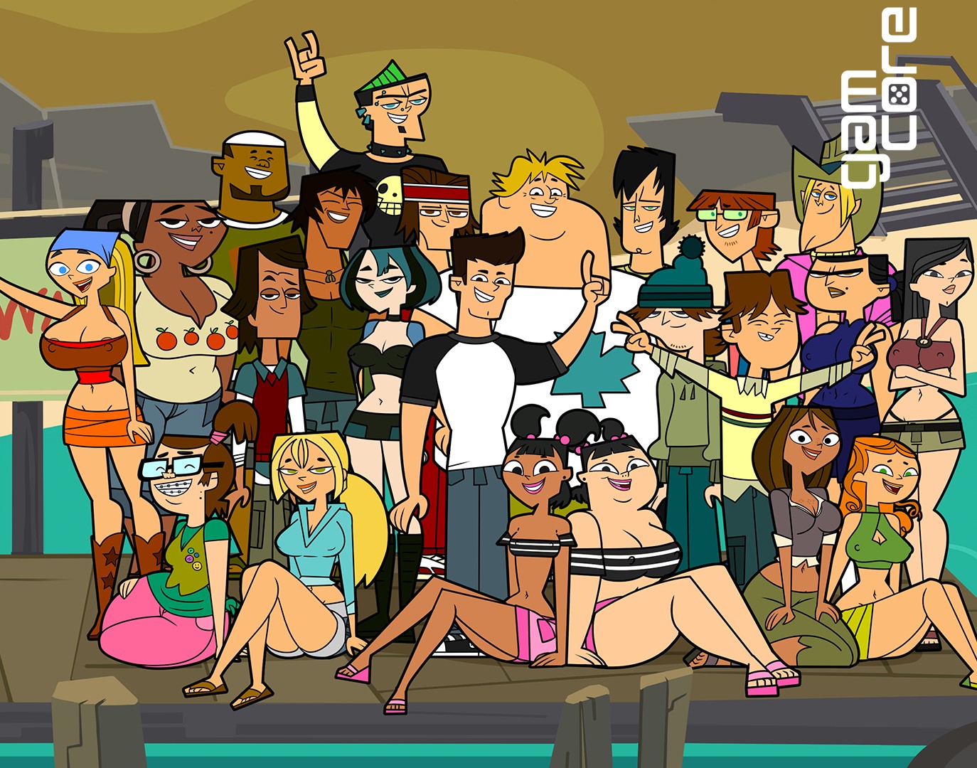 Total drama island porn games