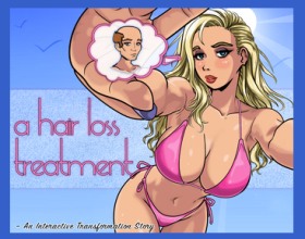 A Hair Loss Treatment - You were just an ordinary guy in your early twenties until your life suddenly started falling apart. Premature hair loss affects not only your appearance but also your confidence. You stop having much luck with women, while even your friends begin to distance themselves from you. Desperate for a change, you agree to test a revolutionary treatment that promises to restore your thick hair and give you a fresh start. However, it soon becomes clear that the treatment changes far more than just your appearance! Your body, mind, and even personality gradually begin to transform. You discover that a mysterious corporation is hiding behind this groundbreaking technology, and they have their own agenda. Who are these people, and what do they really want from you?