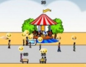 Amuse Park - You are young businessman and you're on your way to start your own amuse park. Build and upgrade attractions - that will make your visitors happy and bring you big profits. Clear all 8 goals to win this game. Scroll park with Arrow keys. Use Mouse for all other actions.