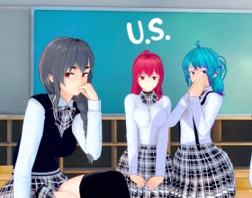 An Unconventional School Season 2 - Welcome to Season 2! Dive into a porn game about the chaotic lives of college girls! You’ll meet captivating heroines who are just beginning to explore the world of passion and sex. But each of them hides secrets they wouldn’t reveal even to those closest to them. Every story is unique — from tender first love to dangerous nighttime games. The plot follows a clear storyline, but you decide which sides of their lives you want to uncover. Don’t like hot sex scenes? Skip them and focus on emotional depth and dialogue. Want more drama and intrigue? Follow the secrets that can destroy even the strongest friendships. Choose whose fate to follow and create your own unique story filled with porn scenes!