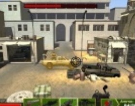 Anti Terror Force - You're at the rooftop of some building and you must kill all terrorists that appears on the screen. For each level you have specific objectives that's why you have to read the briefing before each mission. Use Mouse to aim and shoot. Use 1-4 to change weapon. Press R to reload.