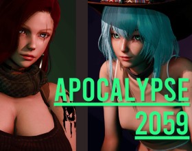 Apocalypse 2059 - Welcome to the year 2059! The world has turned into hell, and survival has become a way of life. Human civilization disappeared in an instant, leaving behind only dust, cold, and a struggle for survival. You were born in an underground bunker, far from all this chaos. At first, life seemed calm, but one day a beautiful stranger knocked on your door. She asks you for help, and from that moment on, everything in your life changes. There are dangers, suspense, adventures ahead of you, and maybe you'll even have sex with some girls. Are you ready to leave the safety of the bunker and face the new, dangerous and exciting world outside?