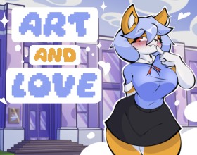 Art and Love - Dive into a hot pornographic story about everyday life at an art college! But don’t expect boring lessons and ordinary characters, because this place is filled with plenty of horny furry beauties. You’ll find yourself surrounded by all kinds of female students, getting to know them better, learning about their interests and secret desires. Each of them has her own story, interests, and perspective on sex! Explore college life, interact with the characters, make new acquaintances, and indulge your sexual desires. There will be plenty of light flirting, humor, and exciting conversations, so you certainly won’t be bored during class. Develop relationships, unlock porn scenes, and enjoy a lively student life!