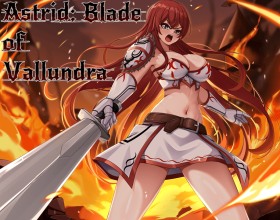 Astrid: Blade Of Vallundra - Step into the fiery adventures of Astrid, the strongest and most stubborn knight of Vallundra! She must embark on a perilous quest to destroy the demons tormenting her kingdom. Only she can save her people from these vile creatures! By the king’s command, she must defeat the ferocious Demon Lord to stop the invasion and restore peace to her homeland. But can she endure the trials ahead and etch her name into the kingdom’s legends? Or will the Demon Lord’s dark power corrupt and claim her for himself? Watch as Astrid battles demons eager to sink their filthy claws under her armor, and decide for yourself how the story unfolds!