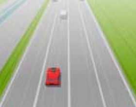 Autobahn - Check how long can you survive on the Autobahn! Use the arrow keys to move your car!