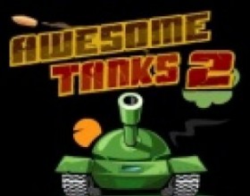 Awesome Tanks 2 - In this great tank shooting game your task is to destroy your enemies to pass the level. In this game you have to move really fast, otherwise you'll die. Earn money and buy upgrades. Use W A S D to move and Mouse to aim and fire.