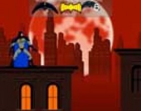 Batman - the combat caper - The bank has been robbed and Batman is already here to find the burglars. Use arrow keys to move around. Press space bar to jump or slide. A – use a batarang, S – kick, D – punch. Beware of precipice.