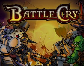 Battle Cry - Your mission is to create and manage your own ultimate army to fight against evil forces who stands on your way. Train archers, warriors, wizards and many other soldiers. Control the game with your mouse. While playing in battle mode - just watch.