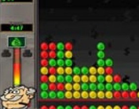 Big money - The object of the game is to collect as many coins as possible before the game time (5:00) expires. To remove coins from the screen, you just have to click on group of 3 or more adjacent coins of the same color. They’ll disappear from the screen, earning you points. The more you eliminate at once, the better your score.