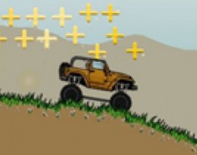 Big Truck Adventures 3 - You drive an off-road jeep and your goal is to get to the checkpoint as fast as possible while going through challenging terrains, collecting gold crosses and performing jaw-dropping aerial stunts. Be sure not to forget to use your nitro booster (press Shift)! Use arrow keys to move your jeep.
