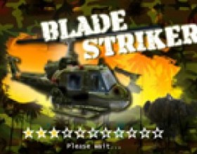 Blade Striker - Your task is to control your helicopter and complete missions. You have to complete the primary and secondary objectives on a mission to unlock next level. Click on the mission button to read instructions and goals. Use W A S D or Arrow keys to move helicopter. Press Space to drop the winch and release item. Press R to turn around. Use Mouse to aim and shoot. Use 1-3 numbers to switch weapons.