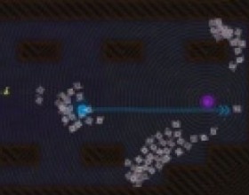Blipzkrieg - Твоя миссия - пробираться через различные лабиринты, захватывать энергетические станции, избегать или убивать противников или привлекать дружелюбные пузыри, а после достигать выходы на каждом уровне. Управляй игрой при помощи мышки.