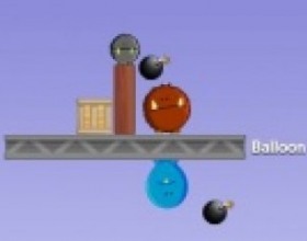 Blow Things Up 2 - Your task is to remove all evil balls from the screen by blowing them away using your bombs. Make sure the good faces survive. Place your bombs around constructions and detonate them. To get more points use as few bombs as possible. Use Mouse to control the game.