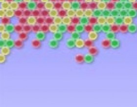 Bubblez - Shoot the colored bubble to same color bubbles. Use your mouse to aim and shoot. Be careful and have fun! :)