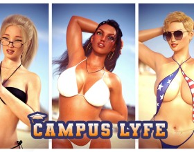 Campus Lyfe - Step into the crazy world of a spy-in-training, struggling to balance his secret life with the chaos of college. During the day, he's trying to fit in with classes, friends, and all the drama that comes with them. At night, though, it's a whole different story. He's uncovering hidden secrets, meeting interesting people with their own agendas, and getting caught up in all kinds of crazy situations. Sex, drama, and danger are all part of his life now, as his mission gets more complicated and unpredictable.  This story is full of twists, turns, and hidden agendas, so every decision you make matters.